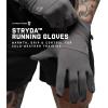 Gymreapers Styda Running Gloves for Men & Women – Lightweight Touch Screen Sensitive Thermal Warm for Cold Weather, Cycling, Biking, Training, Running, Outdoor Sports & Workouts(Charcoal)