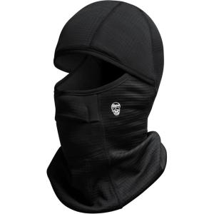 Gymreapers Stryda Balaclava Ski Mask for Men & Women – Warm Face Mask Shiesty for Cold Weather, Skiing, Motorcycling & Snowboarding Black