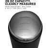 Gymreapers Stainless Steel Protein Shaker Bottle – Double Wall Insulated, Leak Proof, BPA-Free Metal Vacuum Blender Cup For Gym, Sports, Pre & Post-Workout Cold Hydration – 26 OZ (Black)(Black)