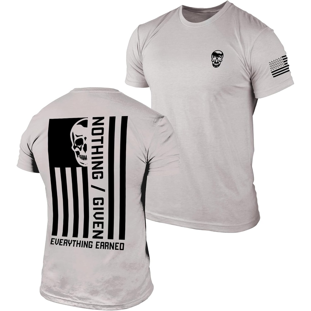 image:imageGymreapers Valor Moisture Wicking TShirts for Men Short Sleeve Workout Gym Shirts Running Athletic Tees amp Dry Fit TshirtSand