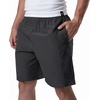 Gymreapers Conquer Mens Gym Shorts – Athletic Workout Training Shorts for Men, Quick Dry Stretch Pockets, Linerless 5″ 7″ 9″(Dark Gray)