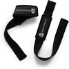 Gymreapers Lifting Wrist Straps for Weightlifting, Bodybuilding, Powerlifting, Strength Training, & Deadlifts – Padded Neoprene with 18 inch Cotton(Black)