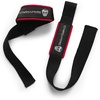 Gymreapers Lifting Wrist Straps for Weightlifting, Bodybuilding, Powerlifting, Strength Training, & Deadlifts – Padded Neoprene with 18 inch Cotton(Black/Red)