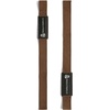 Gymreapers Lifting Wrist Straps for Weightlifting, Bodybuilding, Powerlifting, Strength Training, & Deadlifts – Padded Neoprene with 18 inch Cotton(Brown)
