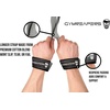 Gymreapers Lifting Wrist Straps for Weightlifting, Bodybuilding, Powerlifting, Strength Training, & Deadlifts – Padded Neoprene with 18 inch Cotton(Gray)