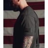 Gymreapers Valor Moisture Wicking T-Shirts for Men – Short Sleeve Workout Gym Shirts – Running Athletic Tees & Dry Fit Tshirt(Black/Black)