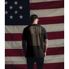 Gymreapers Valor Moisture Wicking T-Shirts for Men – Short Sleeve Workout Gym Shirts – Running Athletic Tees & Dry Fit Tshirt(Black/Khaki)