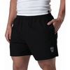 Gymreapers Conquer Mens Gym Shorts – Athletic Workout Training Shorts for Men, Quick Dry Stretch Pockets, Linerless 5″ 7″ 9″(Black)