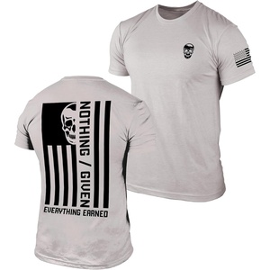 Gymreapers Valor Moisture Wicking T-Shirts for Men – Short Sleeve Workout Gym Shirts – Running Athletic Tees & Dry Fit Tshirt(Sand)