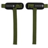 Gymreapers GripLink Lifting Straps – Heavy Duty D-Ring Weight Lifting Wrist Straps with Anti-Slip Silicone Grip Beads, Adjustable Support for Deadlifts, Powerlifting, Cable Machines & Gym Training(Green)