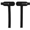 Gymreapers GripLink Lifting Straps – Heavy Duty D-Ring Weight Lifting Wrist Straps with Anti-Slip Silicone Grip Beads, Adjustable Support for Deadlifts, Powerlifting, Cable Machines & Gym Training(Black/White)