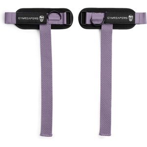 Gymreapers GripLink Lifting Straps – Heavy Duty D-Ring Weight Lifting Wrist Straps with Anti-Slip Silicone Grip Beads, Adjustable Support for Deadlifts, Powerlifting, Cable Machines & Gym Training(Lilac)