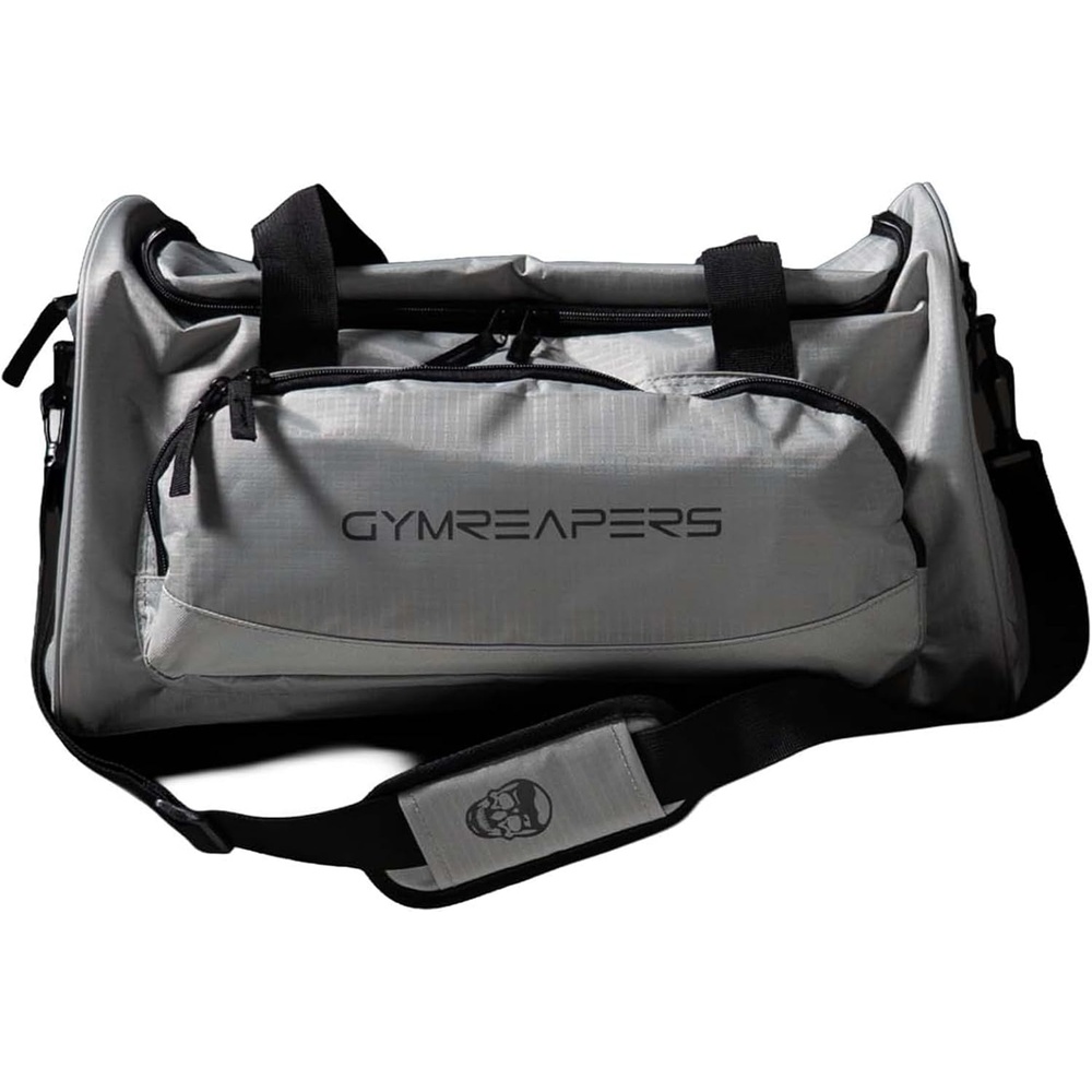 image:image31L Basics Gym Duffle BlackLight Gray